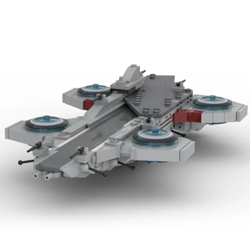 Beliebte Held Film Modell Moc Bausteine fortschritt liche Helicarrier-Technologie modulare Blöcke Geschenk Weihnachten Spielzeug DIY Sets Montage