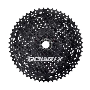 Goldix Black Mtb Kassette 09.08.10/11/12 Geschwindigkeit 40/42/46/50/50T K7 8/9/11/11 12V Freier Schiman -Biclete für Shimano/Sram 11 Hauptverkaufsgeschwindigkeitsbeziehung - №5