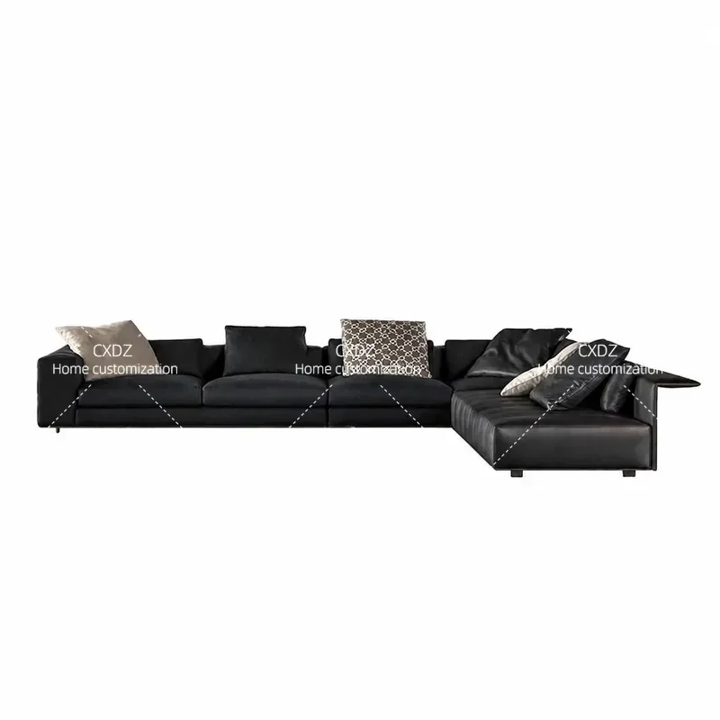 Modern Minimalist Luxury Sofa for Living Room High End Elegant Design Comfortable Seating Large Household Furniture