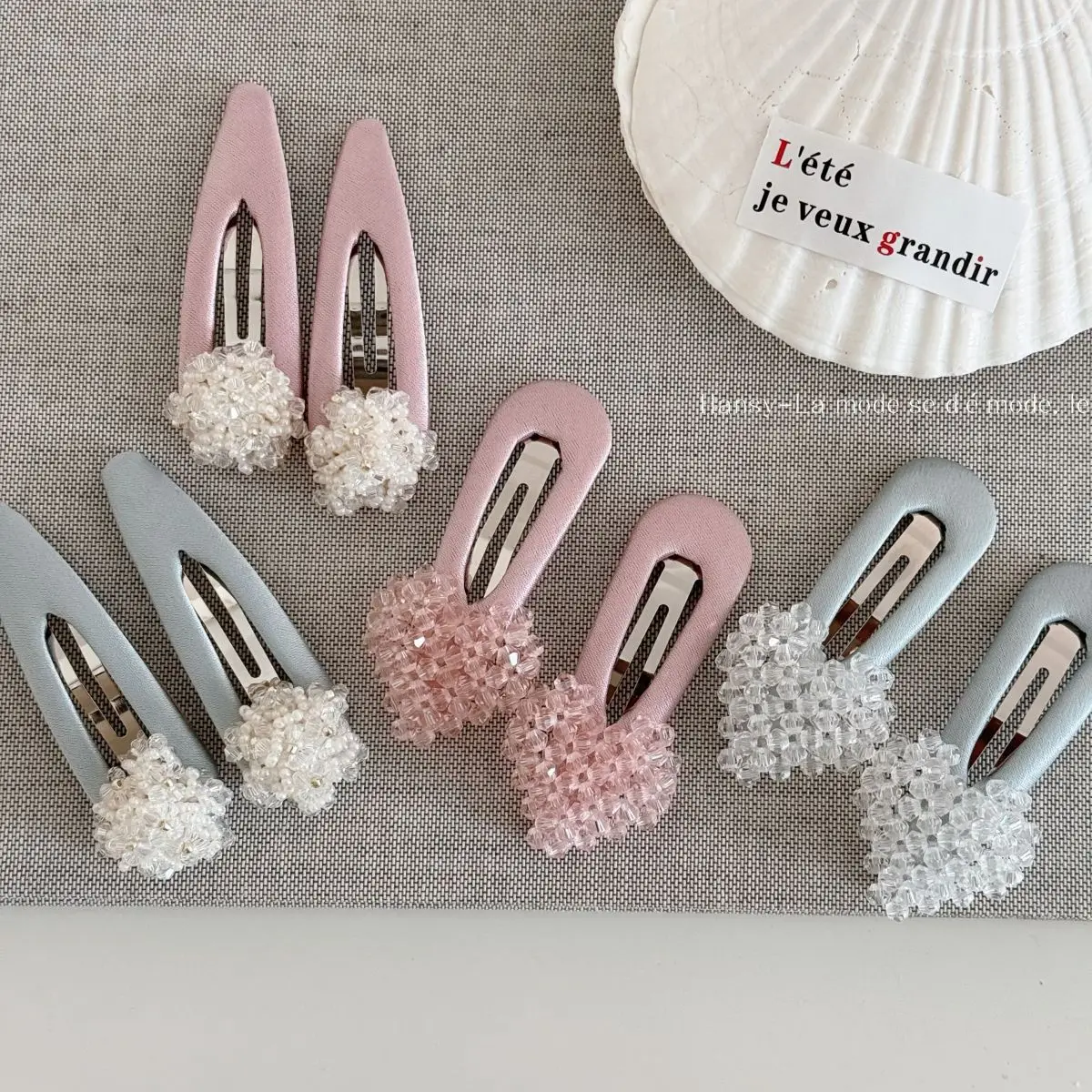 Korean Early Spring Heart Hair Clips Side Sweet Versatile Girl BB Clips Baby Hair Bangs Grips