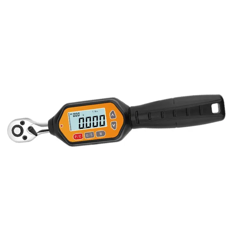 HRBAJ-Digital Torque Wrench Featuring Buzzer& LED Indicator, 73.7 Ft-Lbs To 3- 100 N-M Range, 1/2 In Drive, 3 Units Of Measureme