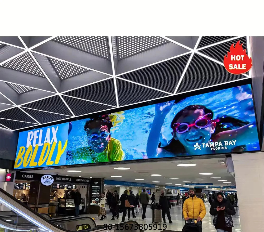 Waterproof Flip-chip Cob Led Display hd Video Huge Big Advertising Led Tv Wall Panel Advertising Screen for Shopping Mall