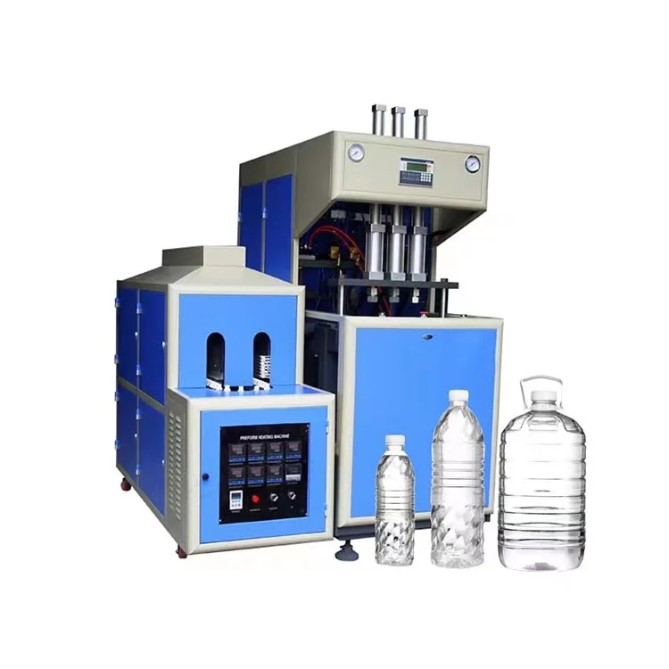 

Easy To Operate Semi Automatic 500ml Plastic Stretch Blow Molding Machinery 2 3 4 Cavity PP PET Bottle Making Machine Price