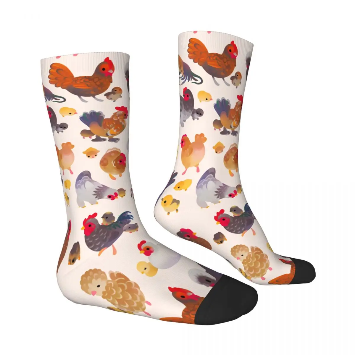 Chicken And Chick Pastel Socks Male Mens Women Summer Stockings Harajuku