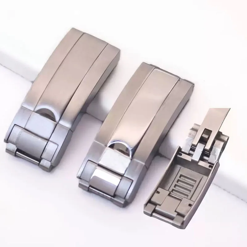 

16*9mm Luxury Sliding Buckle for Rolex Daytona Water Ghost Stainless Steel Adjusted Buckles Watch Band Clasp Metal Button
