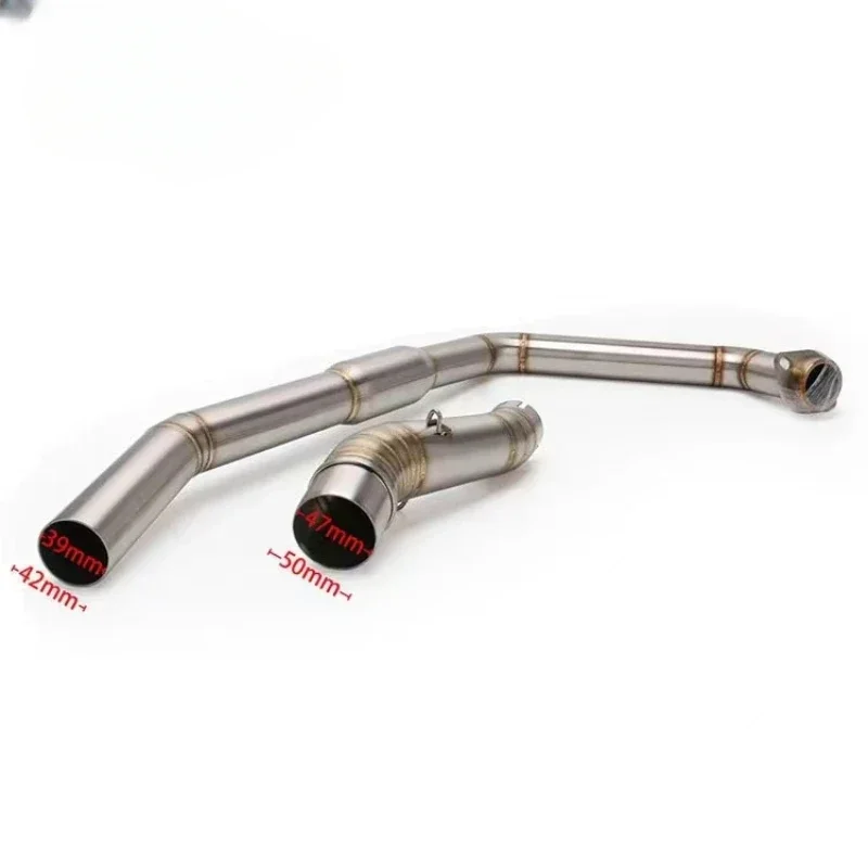 

Slip On For HONDA CB250R CBR300 CBR250 CBR 300 Racing Modified Motorcycle Exhaust Modify Front Link Pipe 51mm