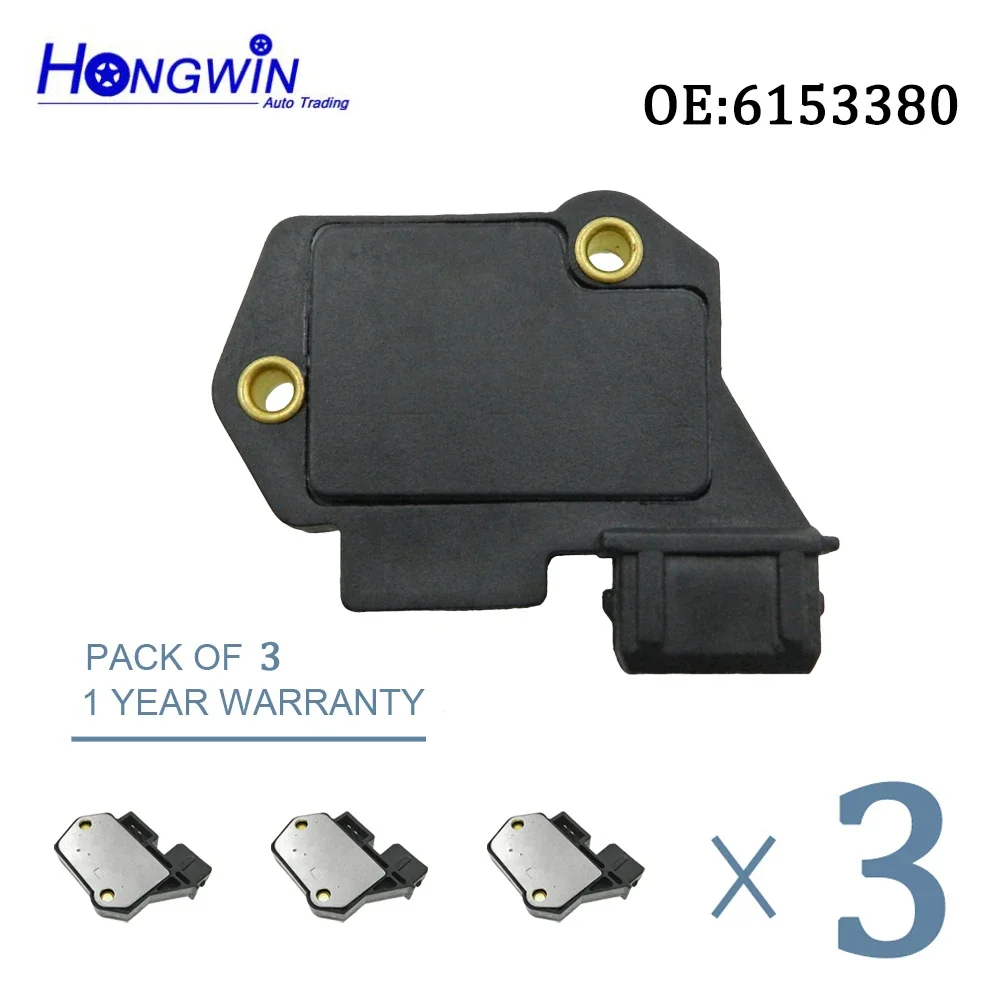 3PCS 84SF-12K057-AA 84SF-12K059-AA 6153380 Ignition Control Module Fits Ford Escort Fiesta Orion TVR 1.4-1.6L 81-95 DAB129