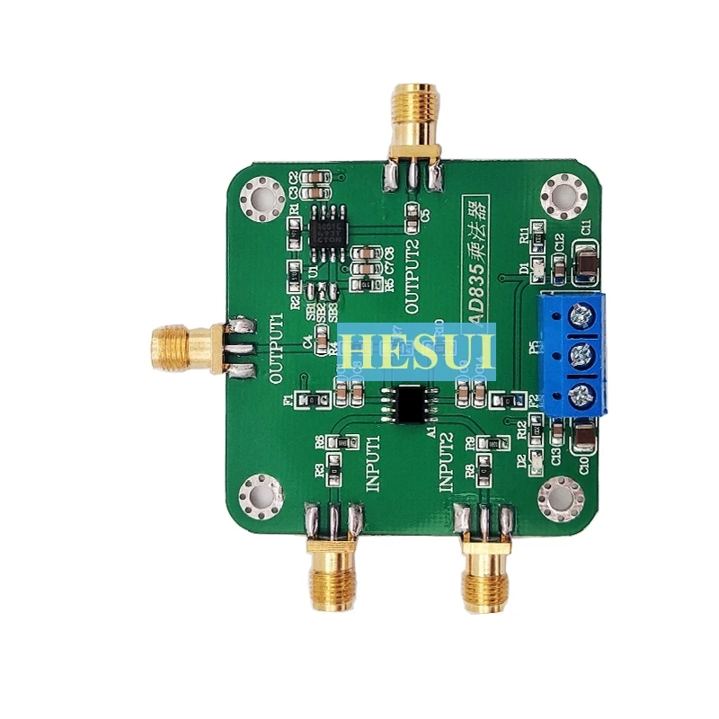 Multiplier module AD835 mixed broadband modulation and demodulation band post-stage OP-amp 4 quadrant mode