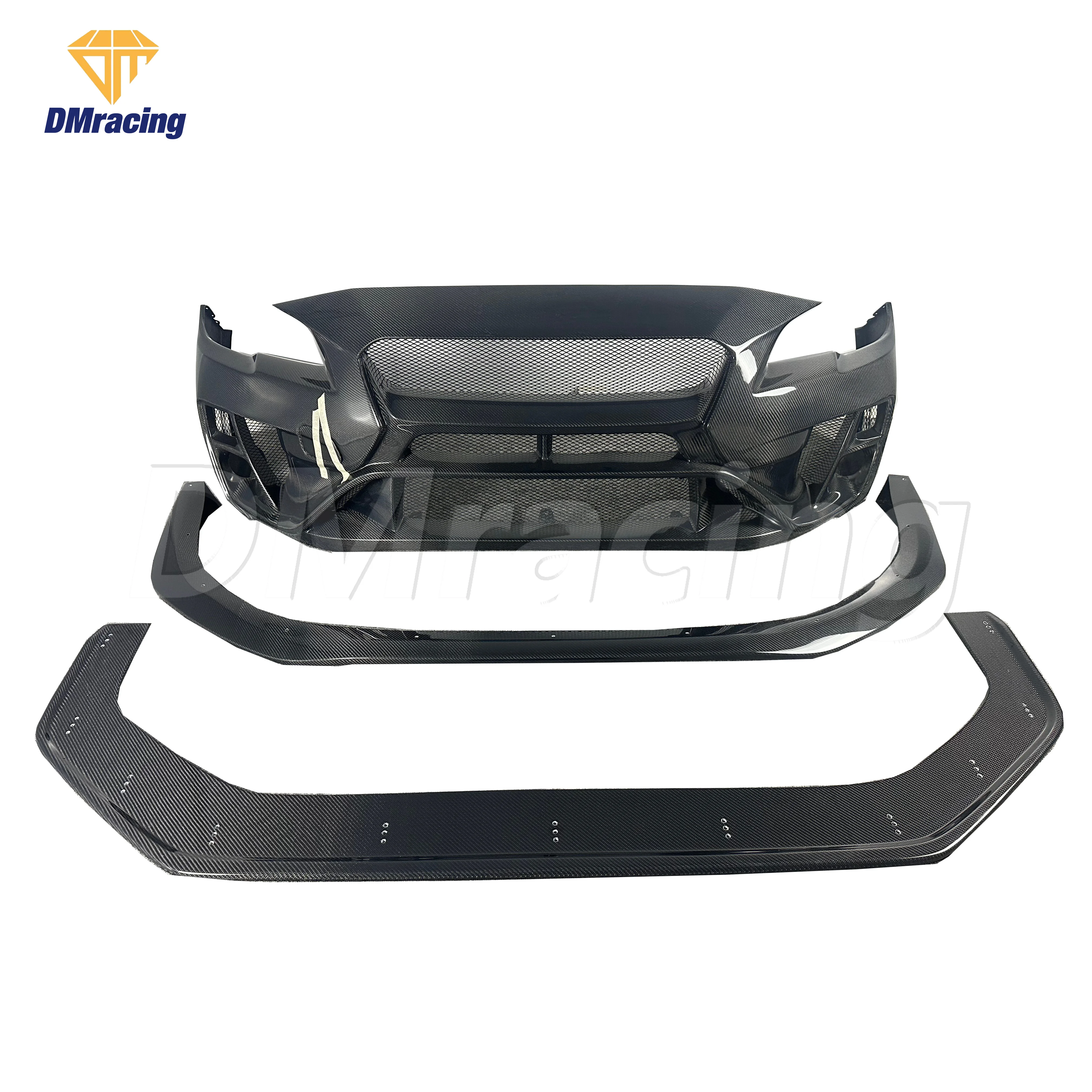 

Vari Vrs Style Carbon Fiber Front Bumper With Splitter for Subaru Impreza 11 Vab Vaf Wrx Sti Body Kit