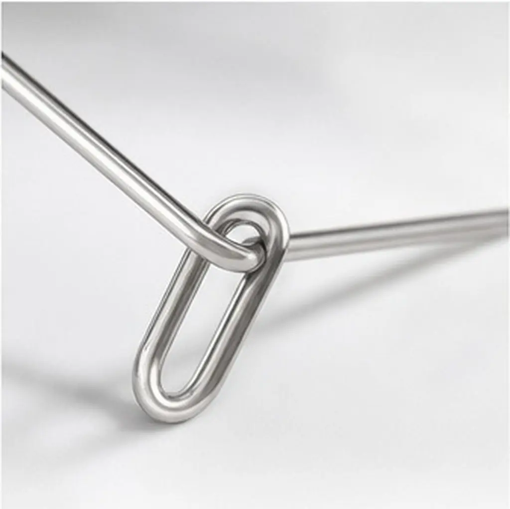 16Pcs Stainless Steel Torsion Spring Clips for Recessed Lighting, Heavy-Duty Downlight Trim Clips