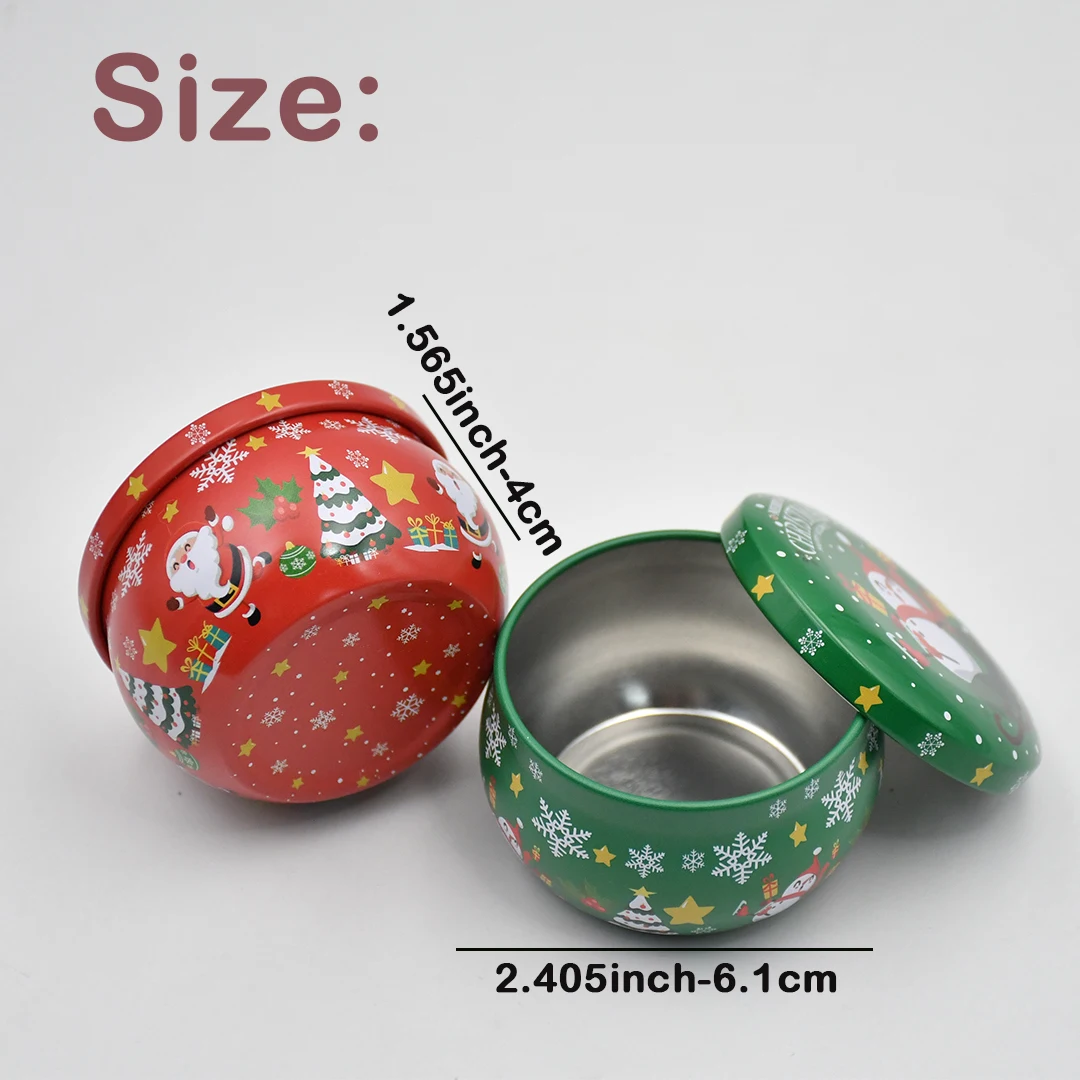 16pcs Mixed Color Iron Candle Tin Jars Empty Can- DIY Candle Making with Storage Case for Dry Spices and Sweets