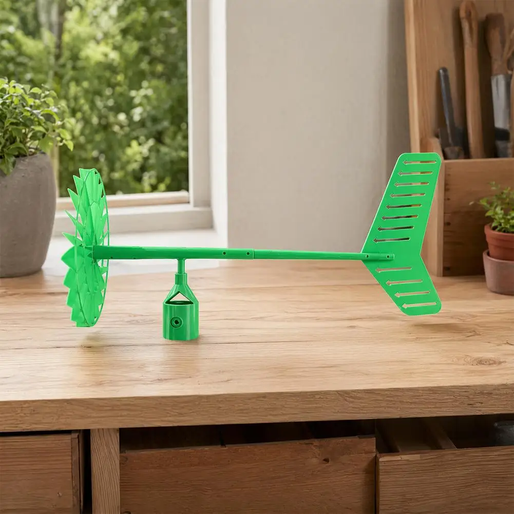 Garden Wind Spinner 3d Printed Windmill 3d Printed Garden Windmill with Weathervane Colorful Outdoor Yard Stake Decor for Patio