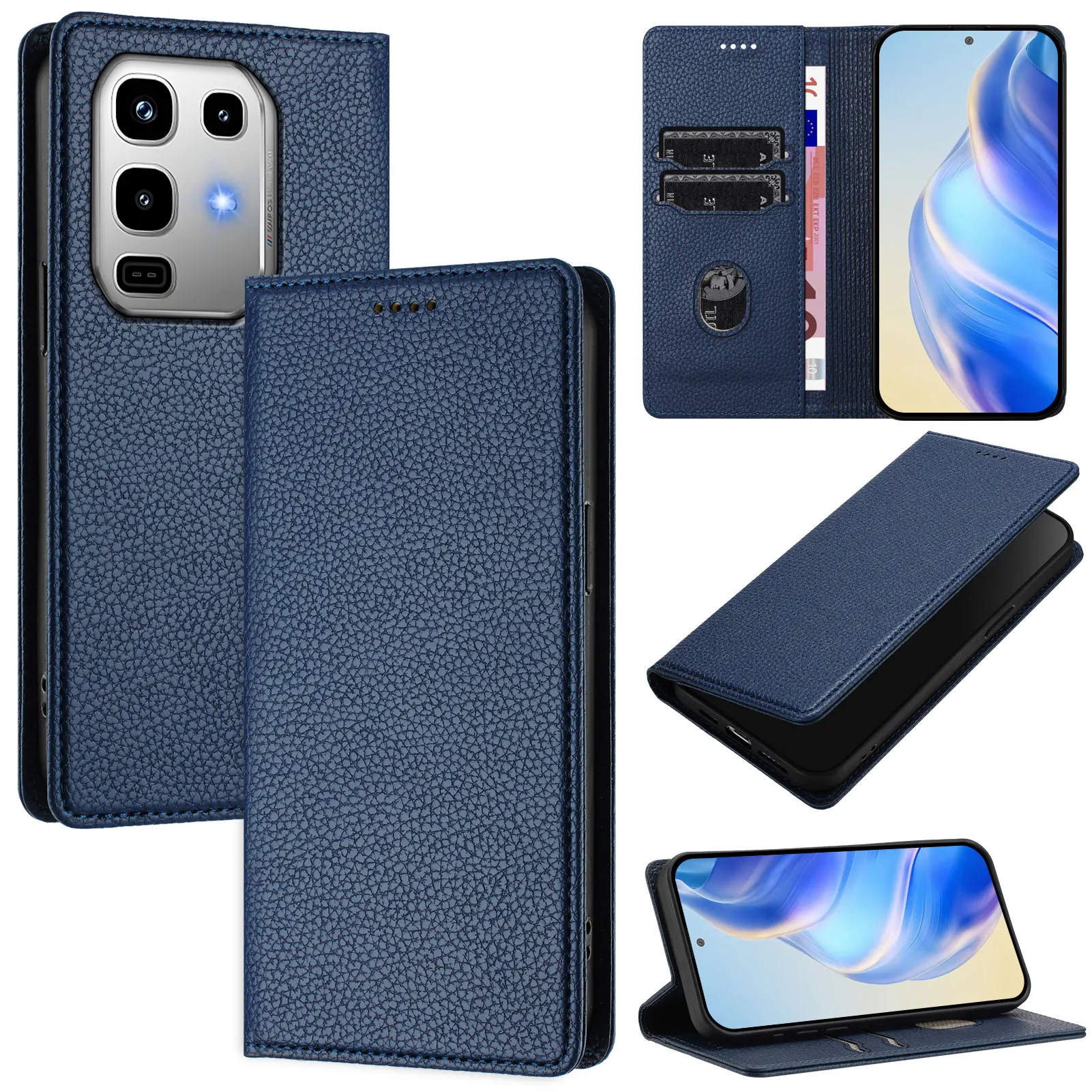 Funda Infinix Note 50S Pro 4g Case Luxury Leather Flip Case for Infinix Note 50 Pro Plus 50X 5g Shockproof Protect Wallet Cover