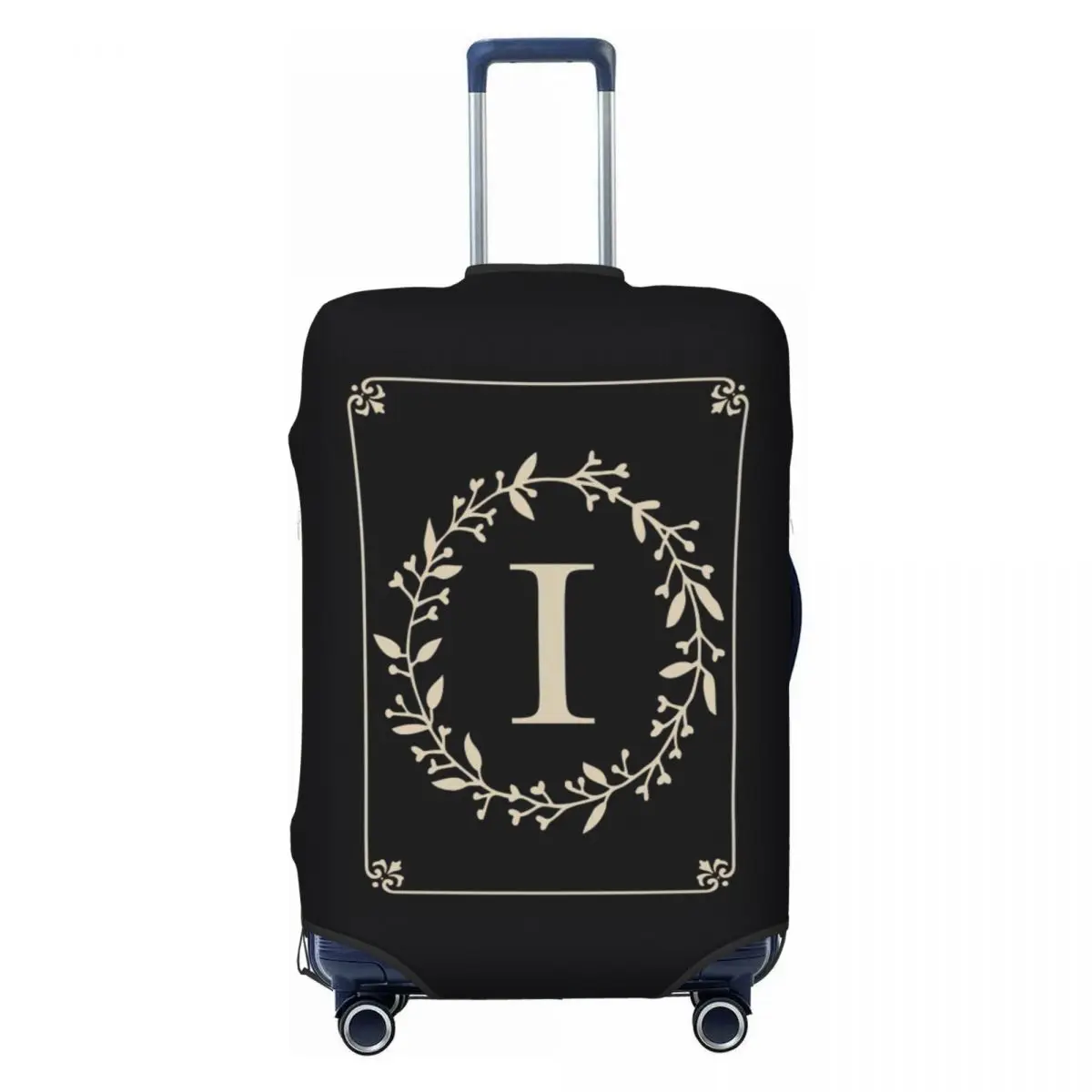 

Classic Monogram Letter I Print Luggage Protective Dust Covers Elastic Waterproof 18-32inch Suitcase Cover Travel Accessories