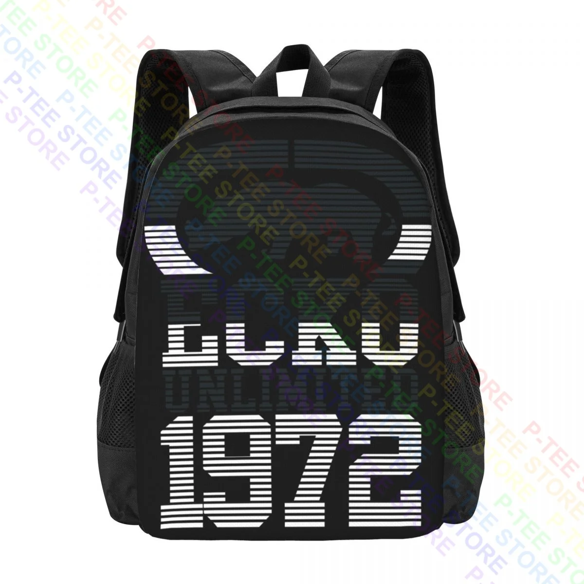 Ecko_Unltd Iron Side Rhino LogoBackpack Large Capacity Vintage Gymnast Bag