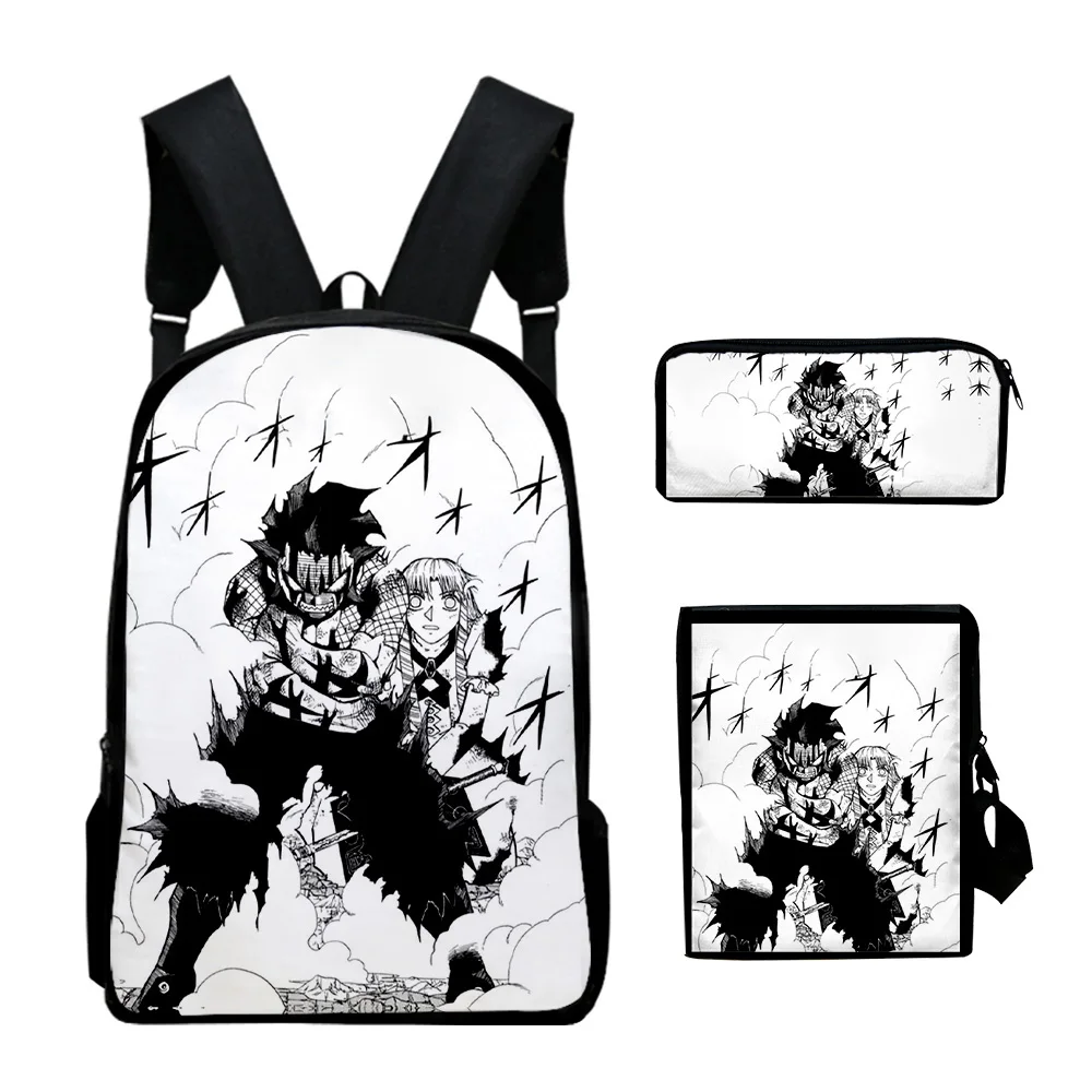 

Trendy Youthful Zatch Bell Anime 3D Print 3pcs/Set Student Travel bags Laptop Daypack Backpack Shoulder Bag Pencil Case