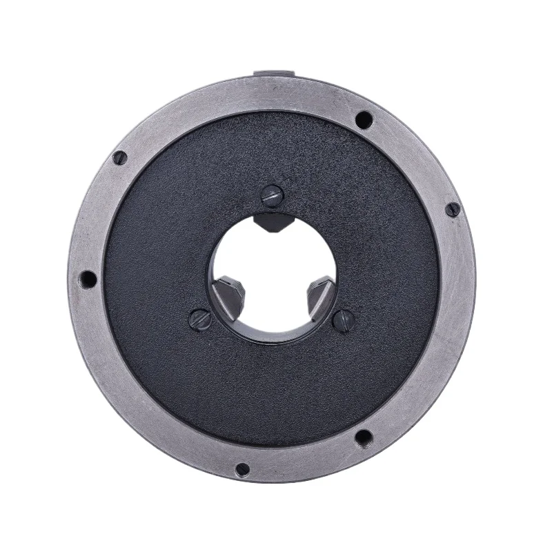 For K11 80 Three-Jaw Self-Centering Lathe Chuck with Internal & External Jaws Universal Workholding Accessory
