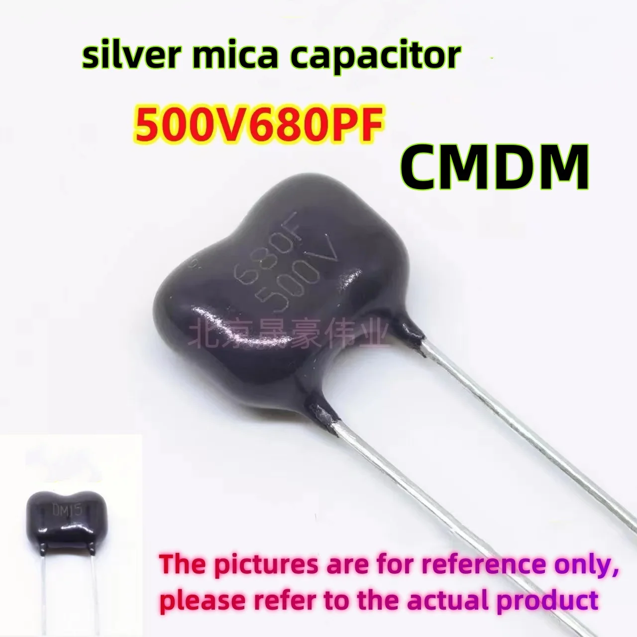 5pcs 110PF-820PF Silver Mica Capacitor CMDM 5% 500V 110PF 120PF 130PF 200PF 240PF 300PF 360PF 430PF 470PF 510PF 750PF 820PF