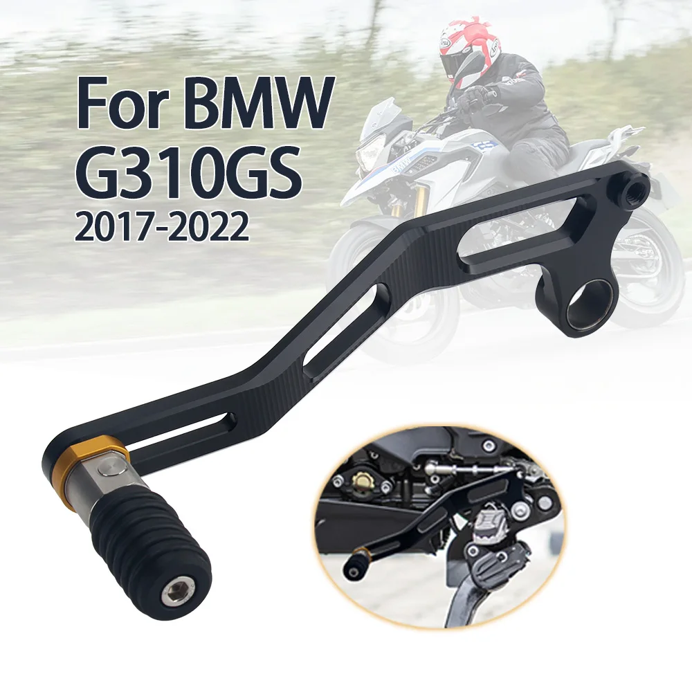 Motorcycle Accessories CNC Aluminum Shifter Pedal Toe Pegs Gear Shift Lever For BMW G310GS G 310GS G310 GS G 310 GS 2017-2024