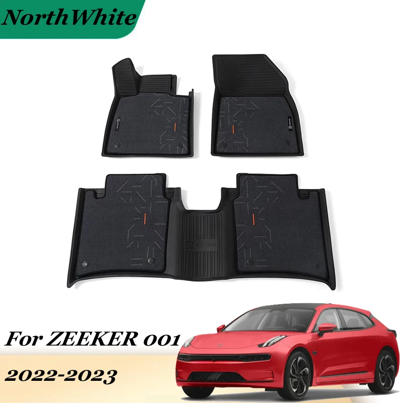 For ZEEKER 001 2021 2022 2023 TPE Floor Mats Plus Original Car Accessories