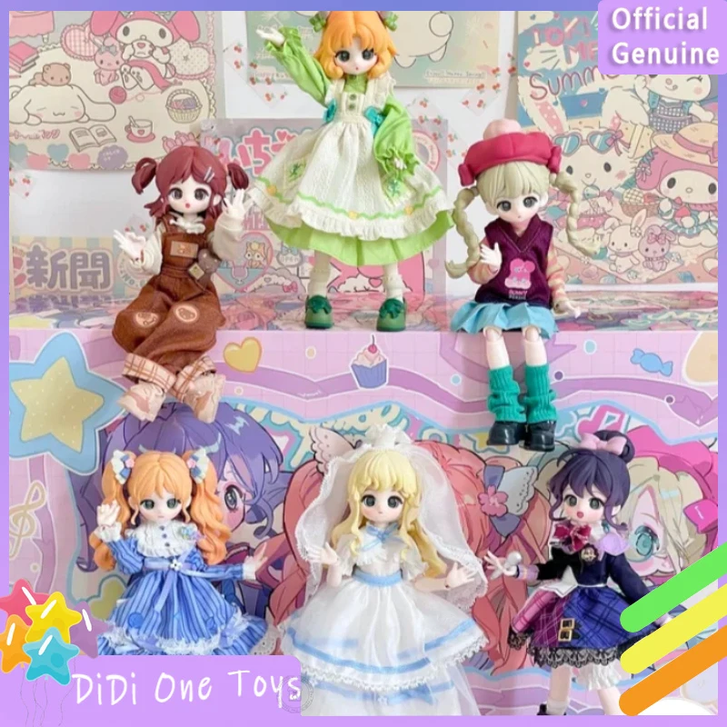 

Коллекционная фигурка-сюрприз SIMONTOYS Normal Puppy Colorful Wardrobe Series, масштаб 1/12, подвижная, для декора рабочего стола, подарок для фанатов кукол