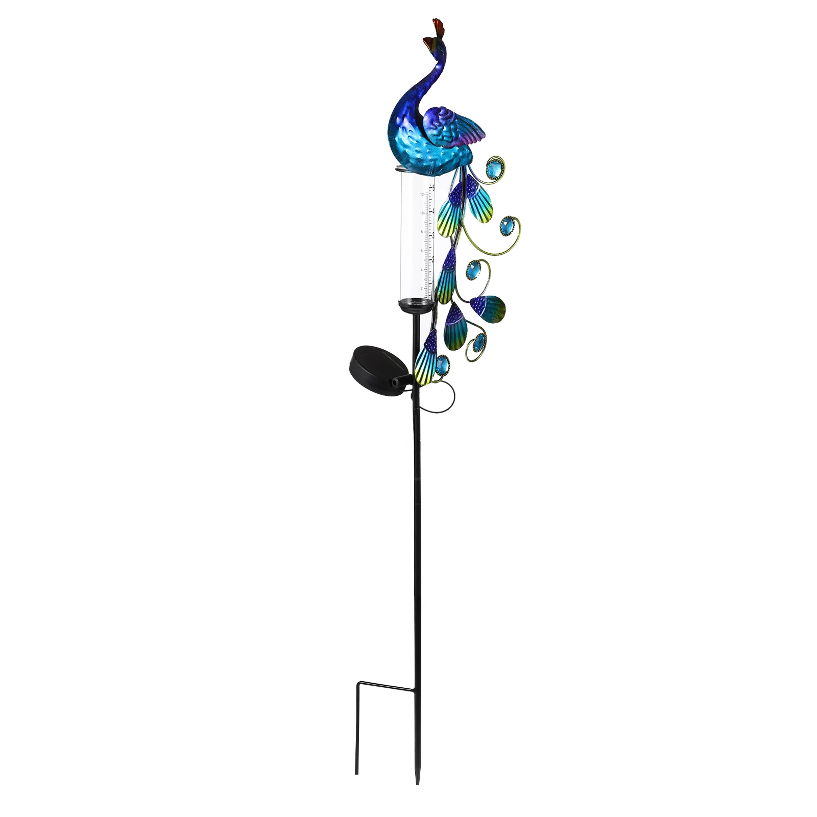 

Solar Peacock Light Retro Decoration Waterproof Solar Charging Brightness Stable Lawn Outdoor Yards Paths