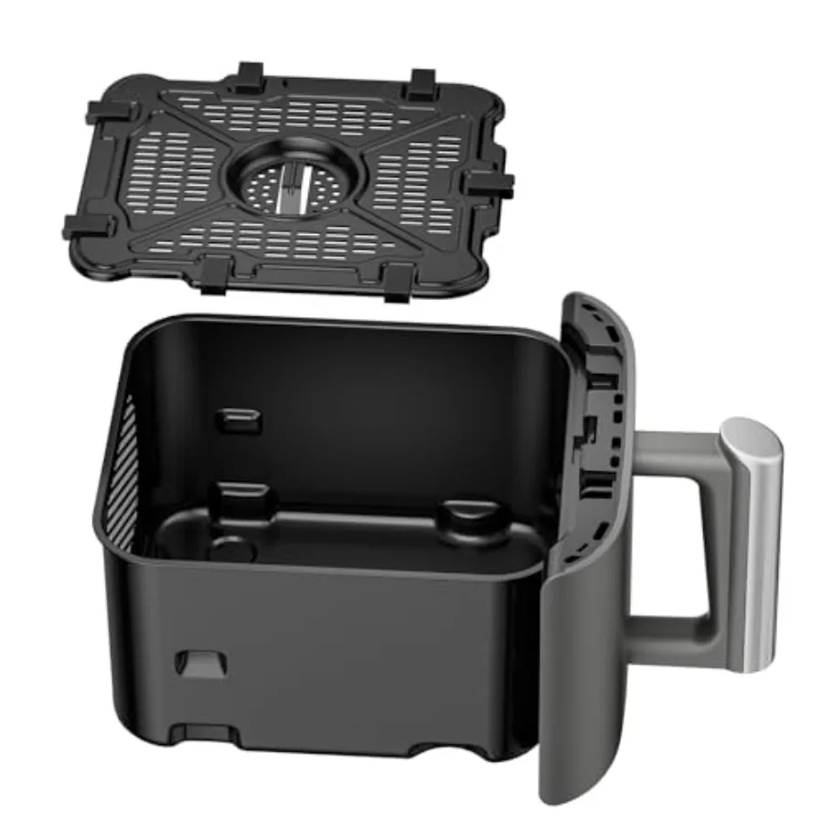 

Air Fryer Basket and Crisper Tray for Ninja SL451, Air Fryer Replacement Parts for Ninja SL401, Non-Stick 6.5QT Replacement Bas