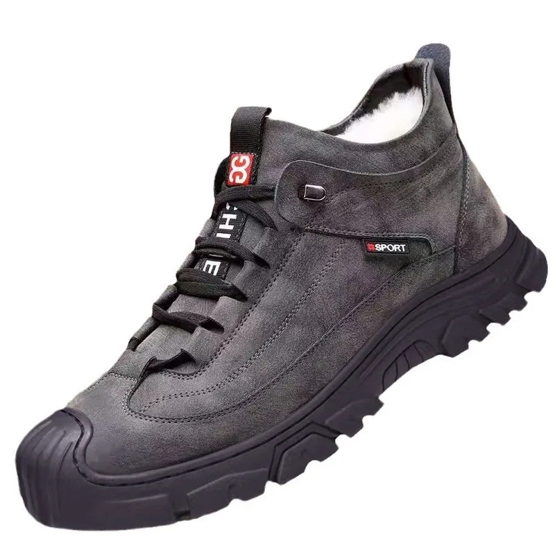 

Новое поступление зимы 2025 года, мужская противоскользящая хлопковая обувь, уличные повседневные теплые удобные прочные мужские хлопковые повседневные кроссовки