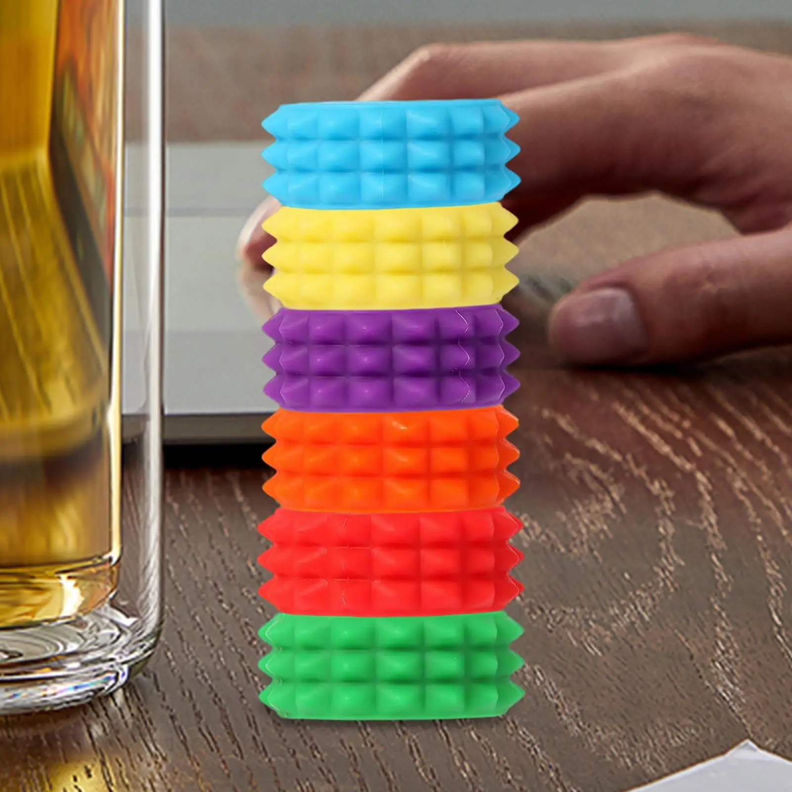 

Силиконовые магнитные шарики, 6 шт., силиконовые шарики-непоседа для детей, игрушечные гаджеты, магнит для снятия стресса, мероприятия для стола, Пасха