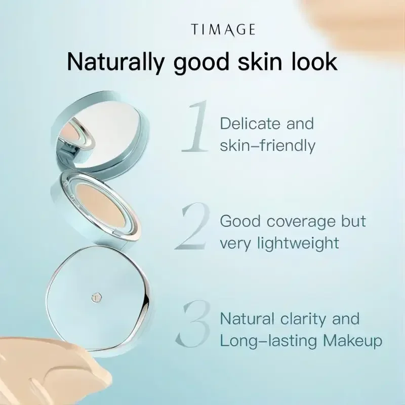 TIMAGE Caitang Native Skin Original Brightening Cushion Cream Foundation Moisturizing Concealer Luxury Original Makeup Beauty