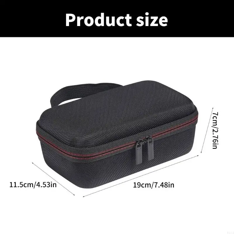 R91a حقيبة بوش الصلبة EVA لـ Focusrite Scarlett 3/4 Audios واجهات الحمل المقاومة للصدمات مع صندوق تخزين الجيب