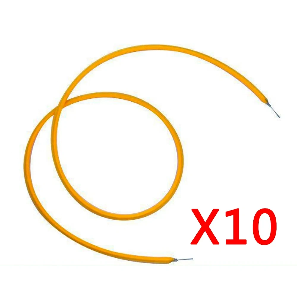 

10 шт. светодиодная нить гибкая 3 В 38 мм 60 мм 80 мм 95 мм 125 мм 130 мм 145 мм 185 мм 300 мм лампа Эдисона детали лампы COB светодиодный диод DIY Декор