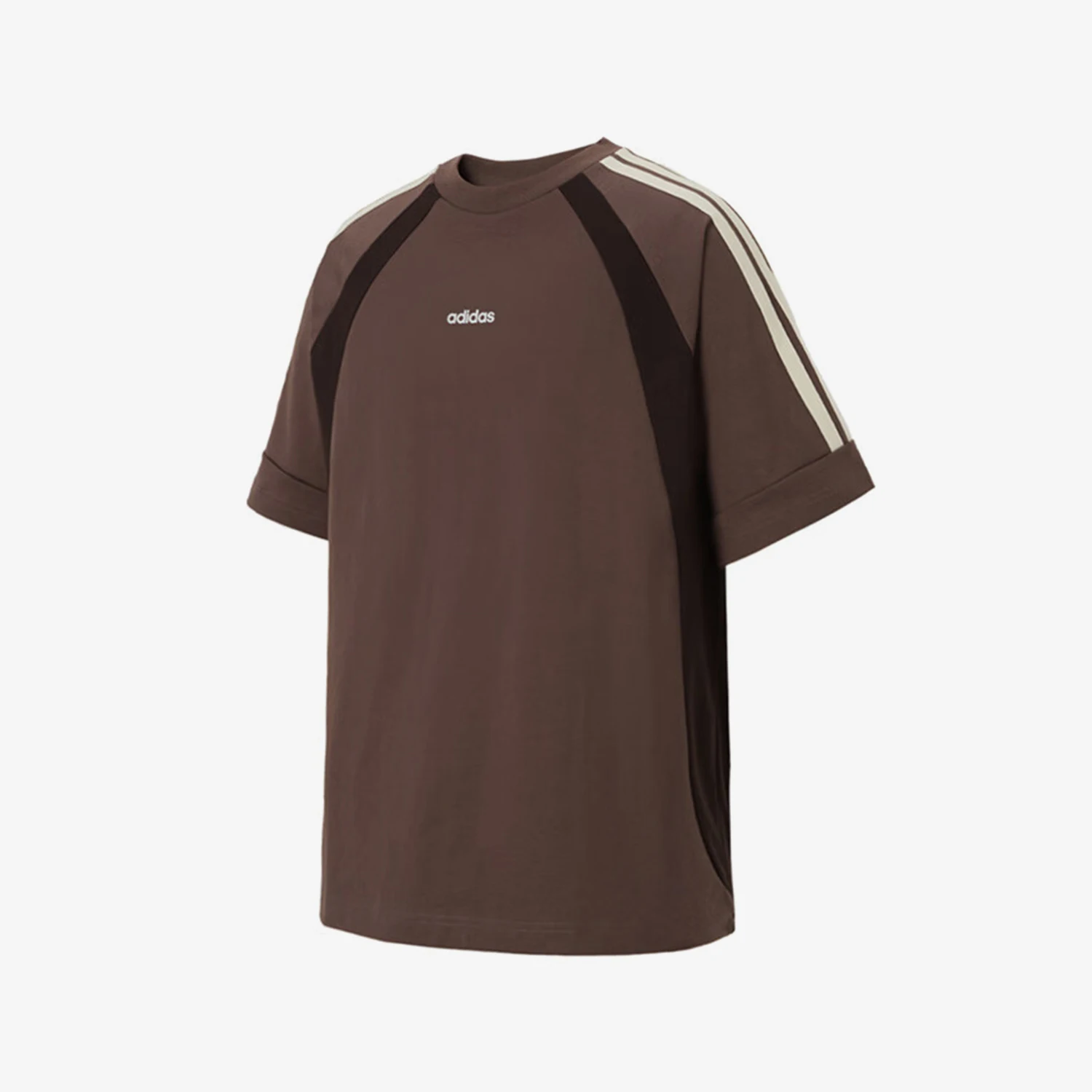 

Adidas genuine 2025 Summer Men's Retro Breathable Knitted Short-Sleeve T-Shirt KB8503