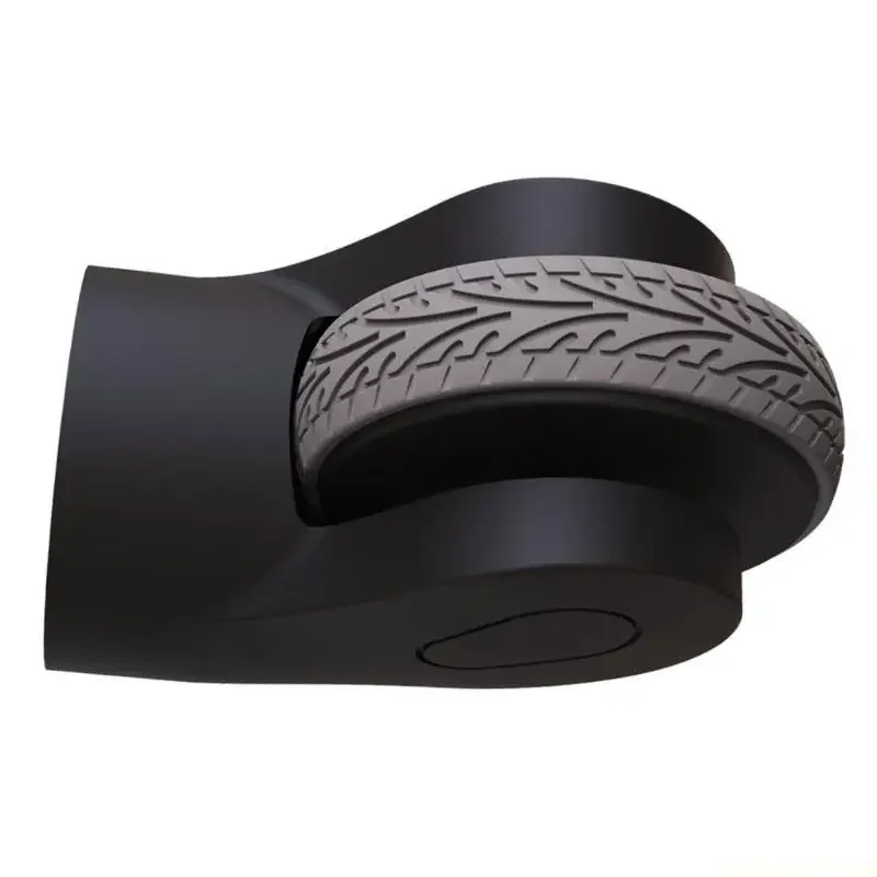 X90D 4pcs Suitcase Wheel Protector Silicone Cover Adjustable Travel Luggage Spinner Cover for Most Caster Luggage Accessories