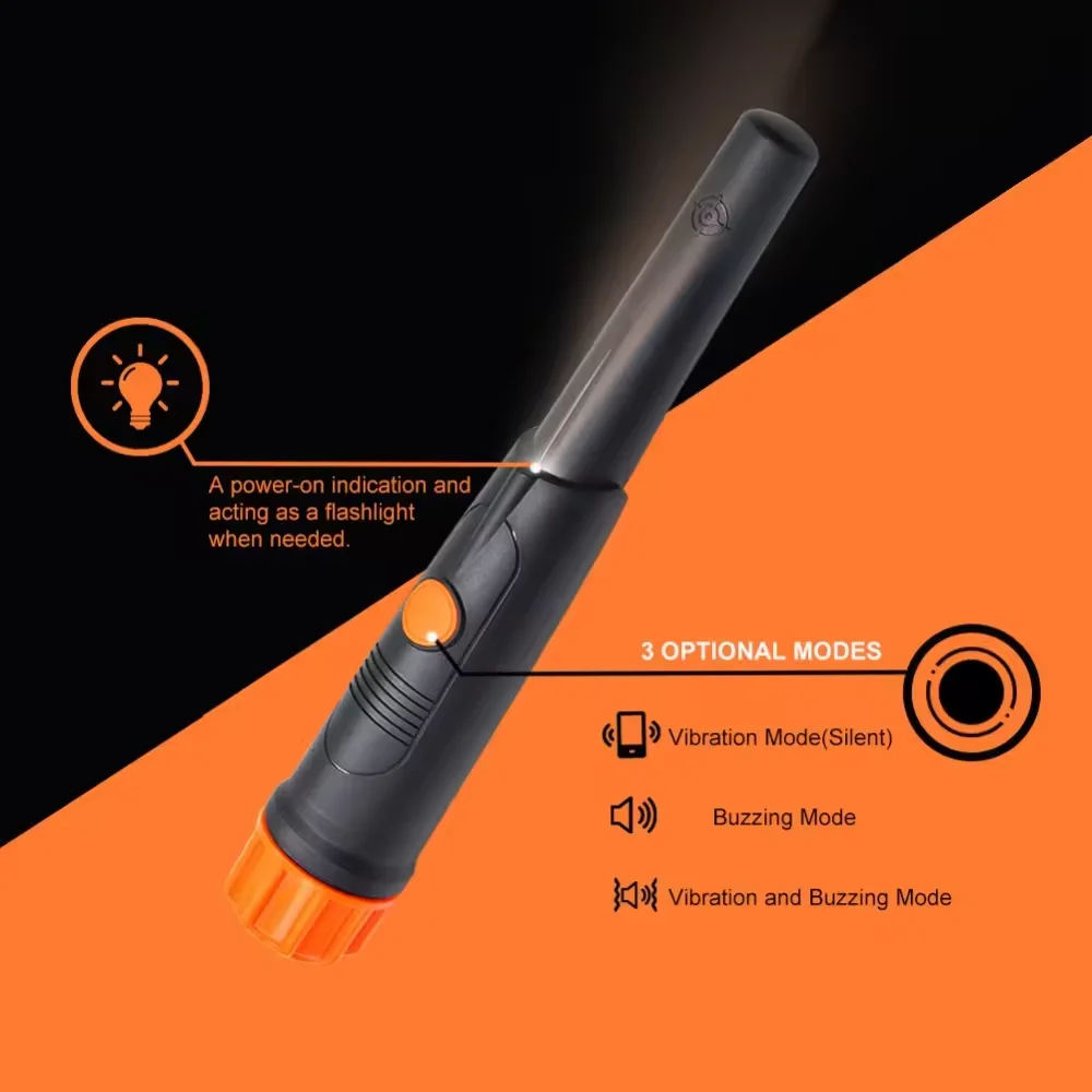 MD-720 totalmente impermeable IP68 Detector De Metales con puntero De mano Detector De Metales subacuático 30 metros bajo el agua
