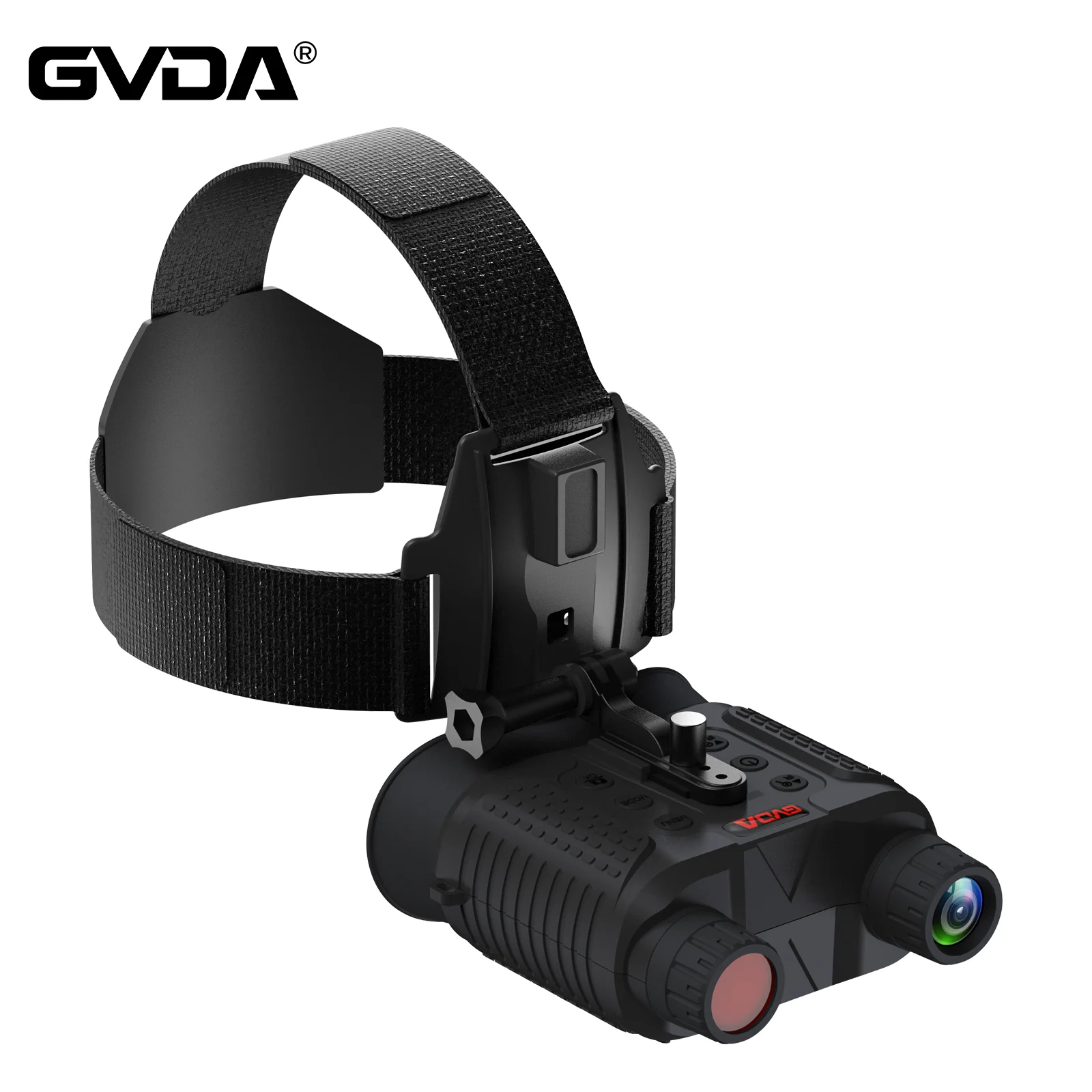 GVDA Outdoor Hunting Camping Telescope Infrared Night Vision Binoculars Goggles 8x Zoom Head Mounted Night Vision Microscope