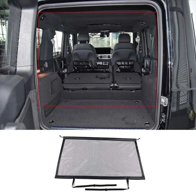 1Pcs For  Mercedes-Benz G-Class W463  W464 trunk pet fence safety isolation protective net interior protection accessories