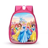 12 Inch Disney Snow White Princess Kindergarten Backpack Children School Bag Toddler Bag for Fashion Kids School Bookbags Gift