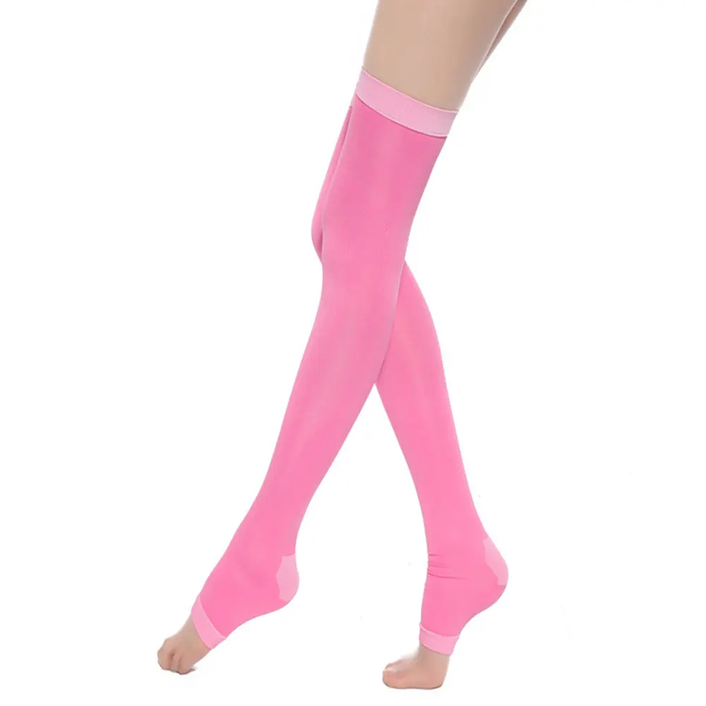 1Pair BYEPAIN 420D Women Compression Socks, Slim Sleeping Leg Warmer Burn Fat Thin Stockings