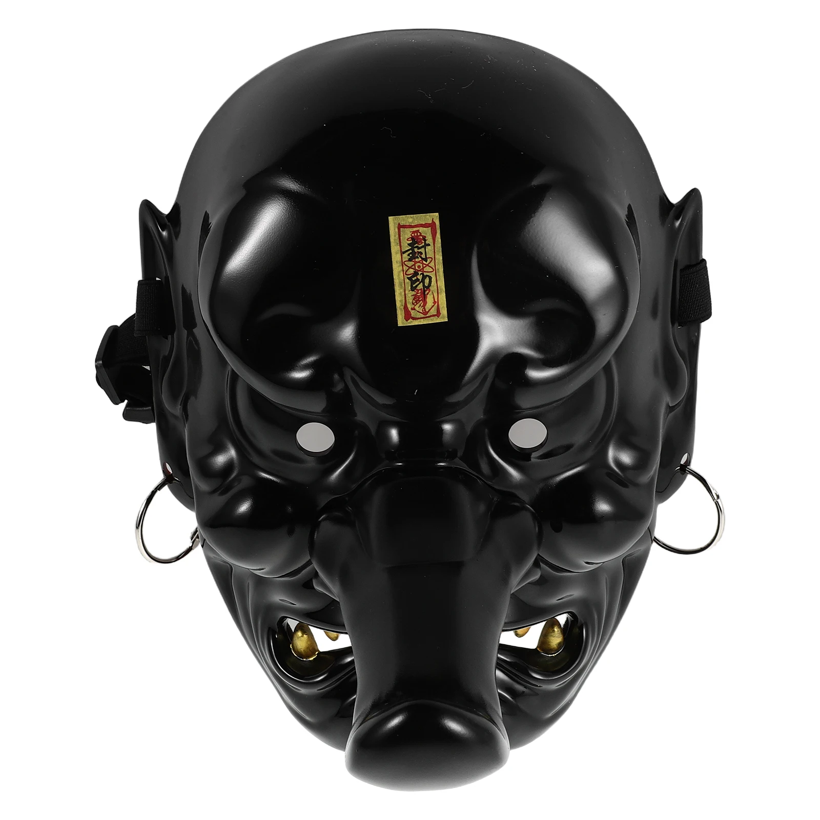 

Authentic Japanese Tengu Mask Red Traditional Demon Face Halloween Cosplay Party Decoration Home Wall Art Unique Gift