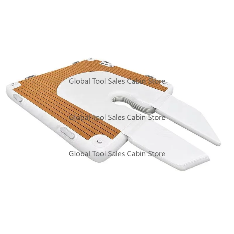 20 سنتيمتر سميكة المضادة للانزلاق العائمة منصة المياه اللعب قطرة غرزة نفخ حوض إيفا الوسادة نفخ مرافق التسلية المياه