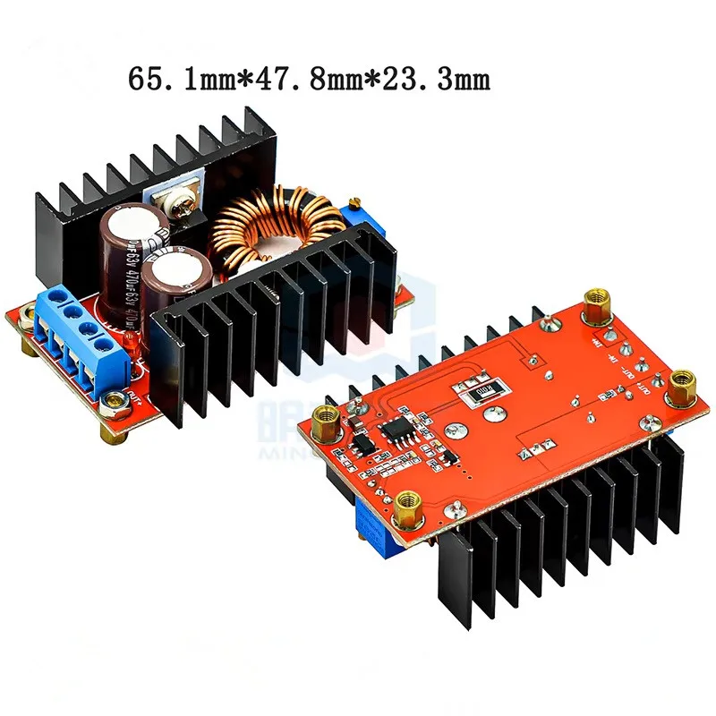 150W DC-DC Boost Converter Step Up Power Supply Module 10-32V To 12-35V 10A Laptop Voltage Charge Board