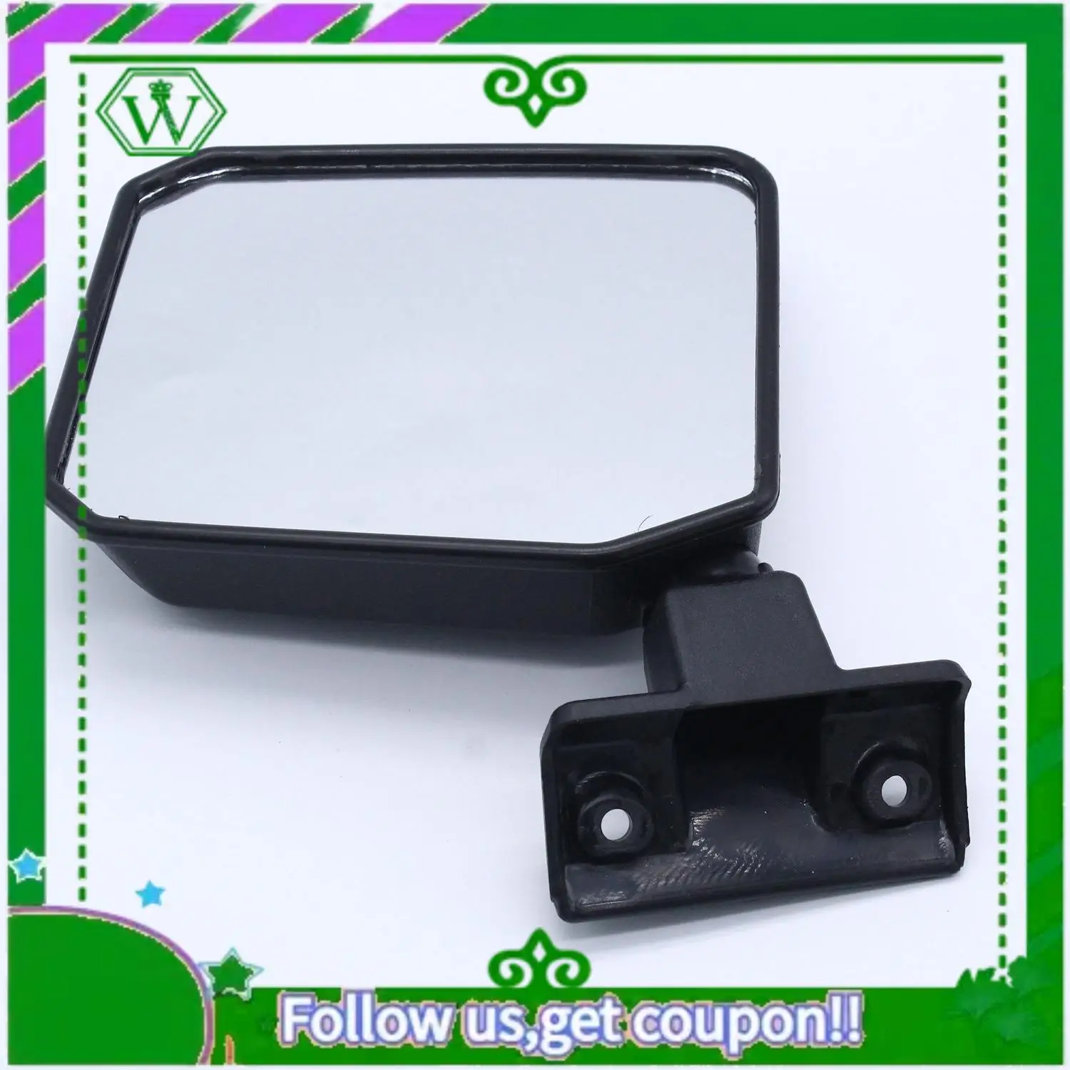 

AC34-2Pcs Side Door Rear View Mirror Replacement For Toyota Landcruiser 70 75 78 Series 1985-2000