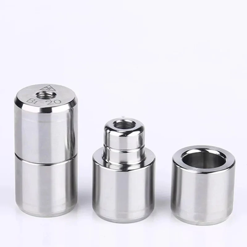2PCS S136 Steel Taper Interlock Pins, Round Location Units Precision Plastic Accessories