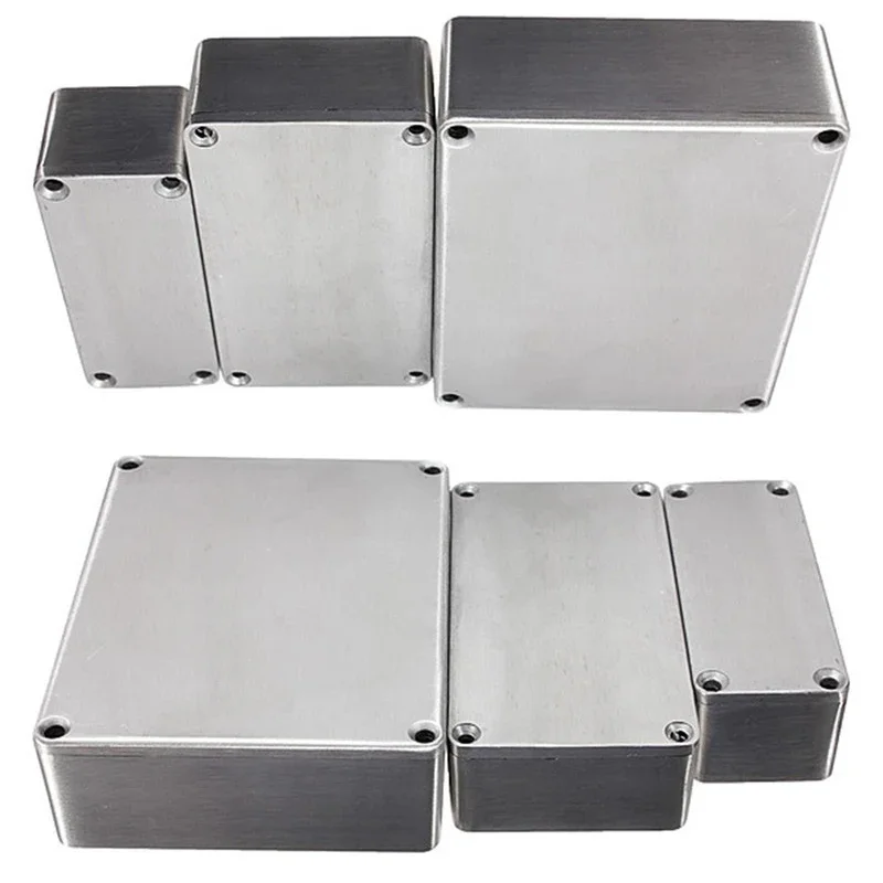 1590 Series Aluminum Stomp Box Effects Pedal Enclosure Case for Guitar Effects Pedal DIY Build