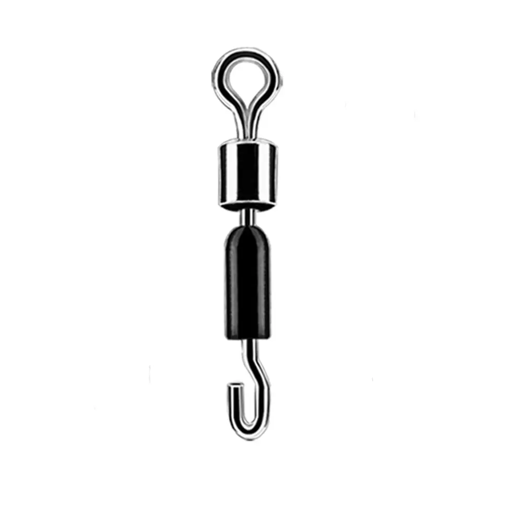 

30PCS/Lot Metal Solid Rings Swivel Ball Bearing Connector Fast Link Fishing Hooks Fishing Tools