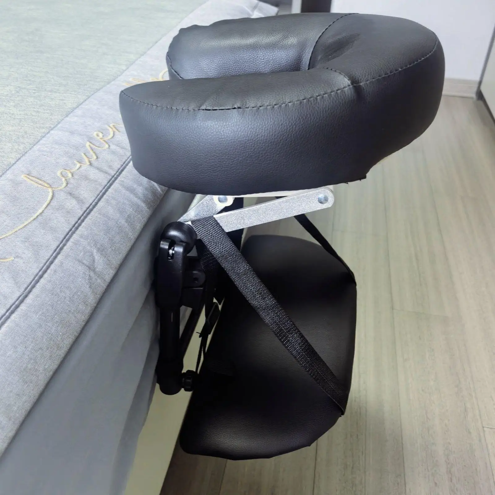 U Shaped Massage Pillow for Face Down Resting on Bed Foldable Headrest Cushion for Home Spa Treatment Portable Support