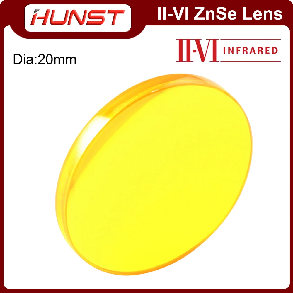 Imagem -03 - Hunst Ii-vi Znse Lente Focal Adequado para Co2 Gravura e Máquina de Corte Acessórios Diâmetro 20 mm fl 50.8 mm 63.5 mm