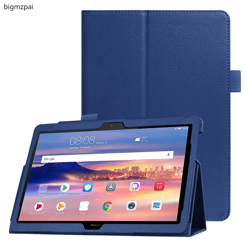 Smart Case For Huawei MediaPad T5 10 Tablet cover Flip Stand pu Leather For Huawei MediaPad T5 10.1\