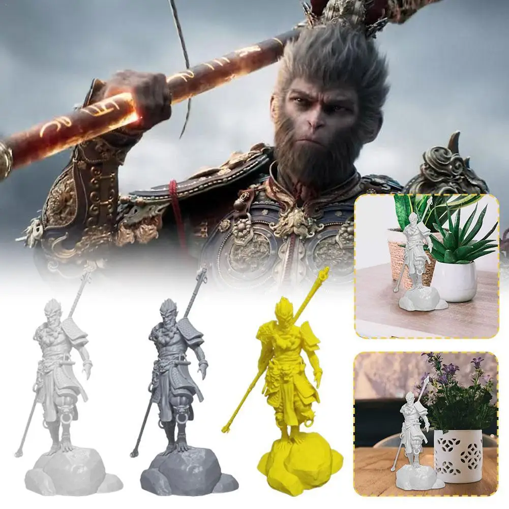 Black Myth Sun Wukong DIY Assembly Model Ornaments Advanced Simulation Demon Monkey Sun Wukong Game Peripheral 3D Printing